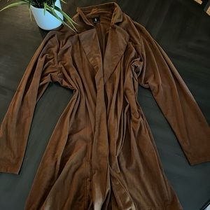 Brown coat